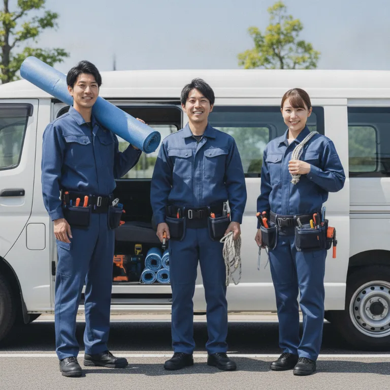 屋根のシート掛け のチーム: Narashino